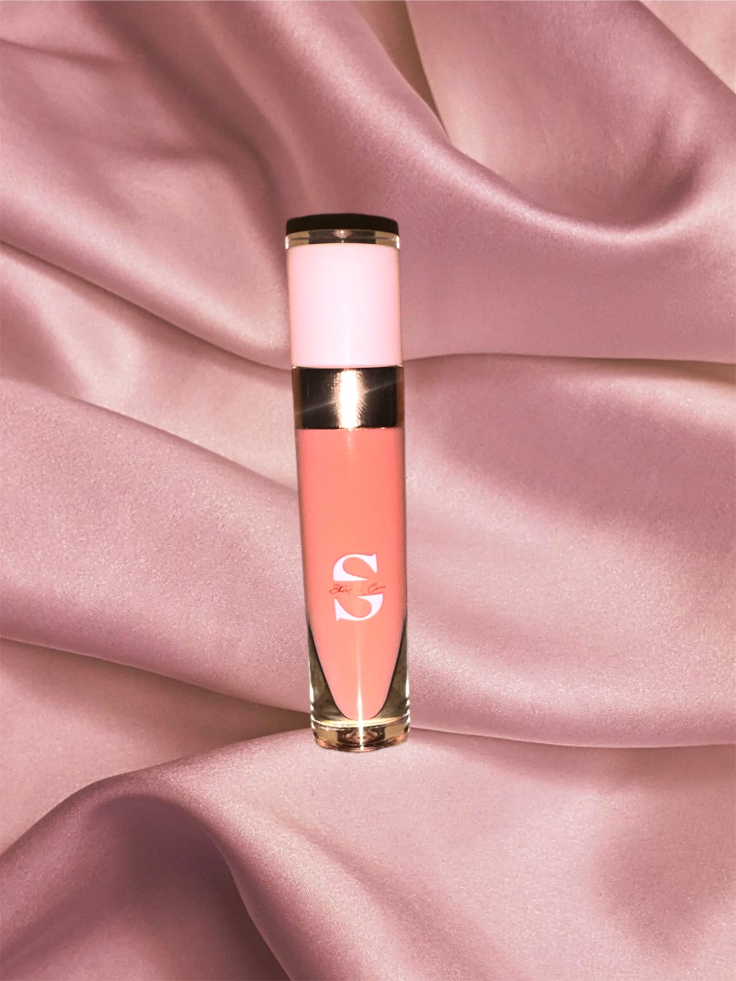 Peach Me Lip Glaze 8ml Wand Tube.