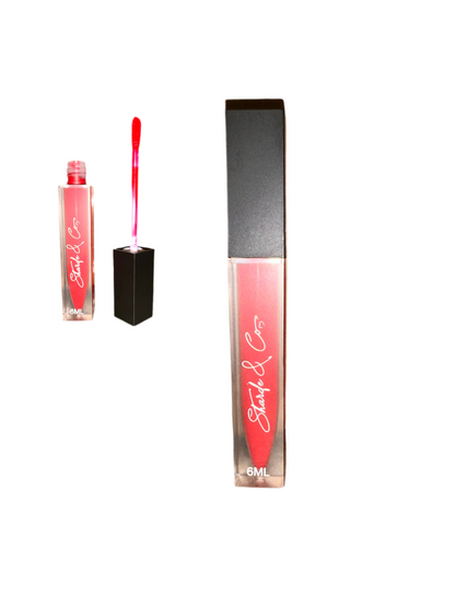 Blushing Matte Lipstick  6 ml Wand Tube