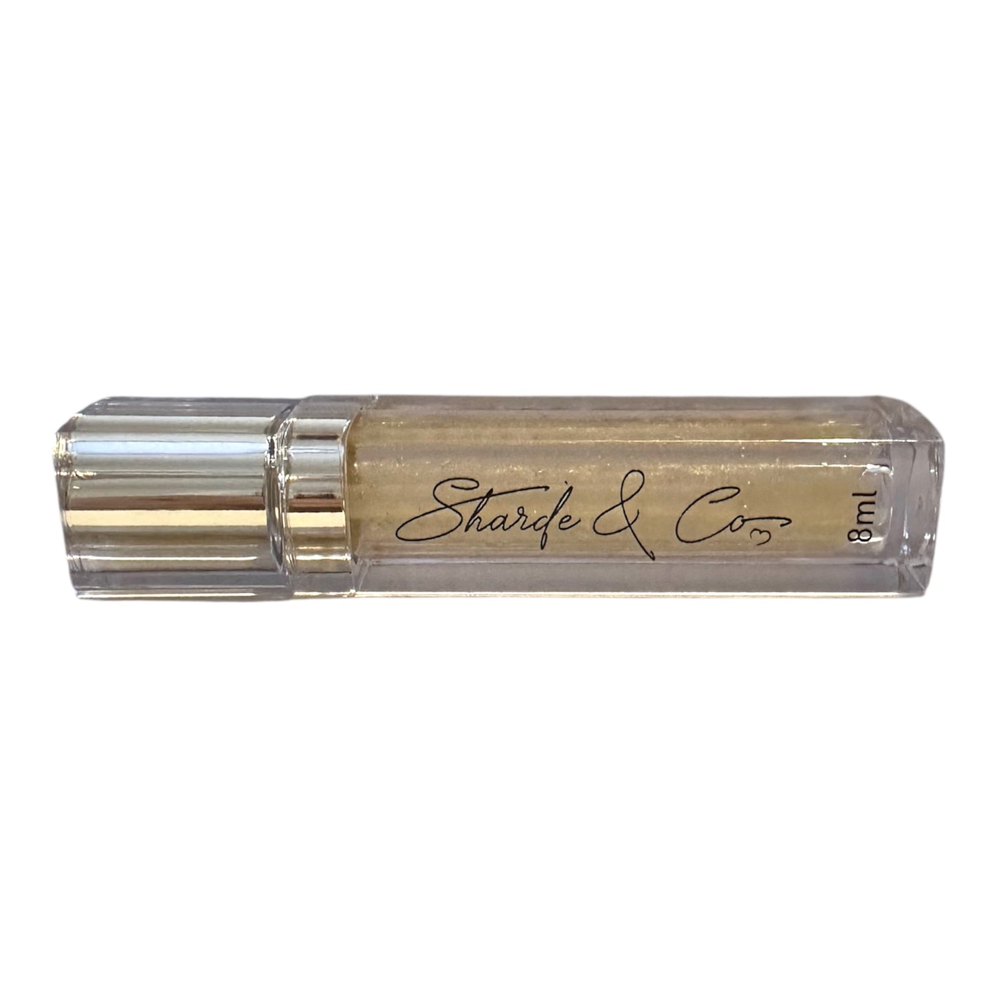 Caramel Lip Glaze 8 ml Wand Tube.