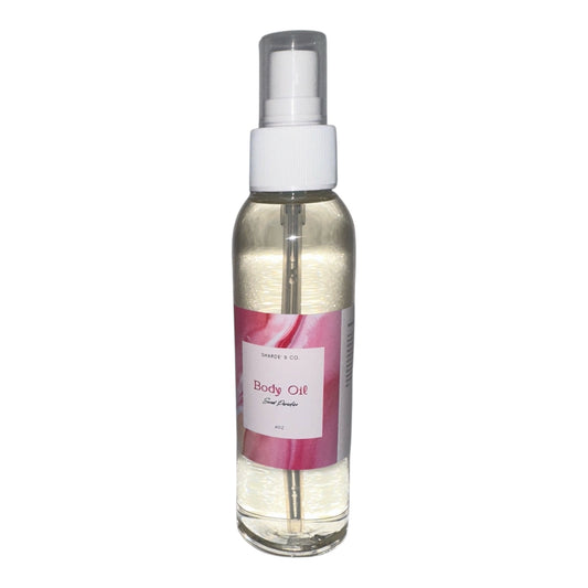 Sweet Paradise Body Oil 4oz bottle oil