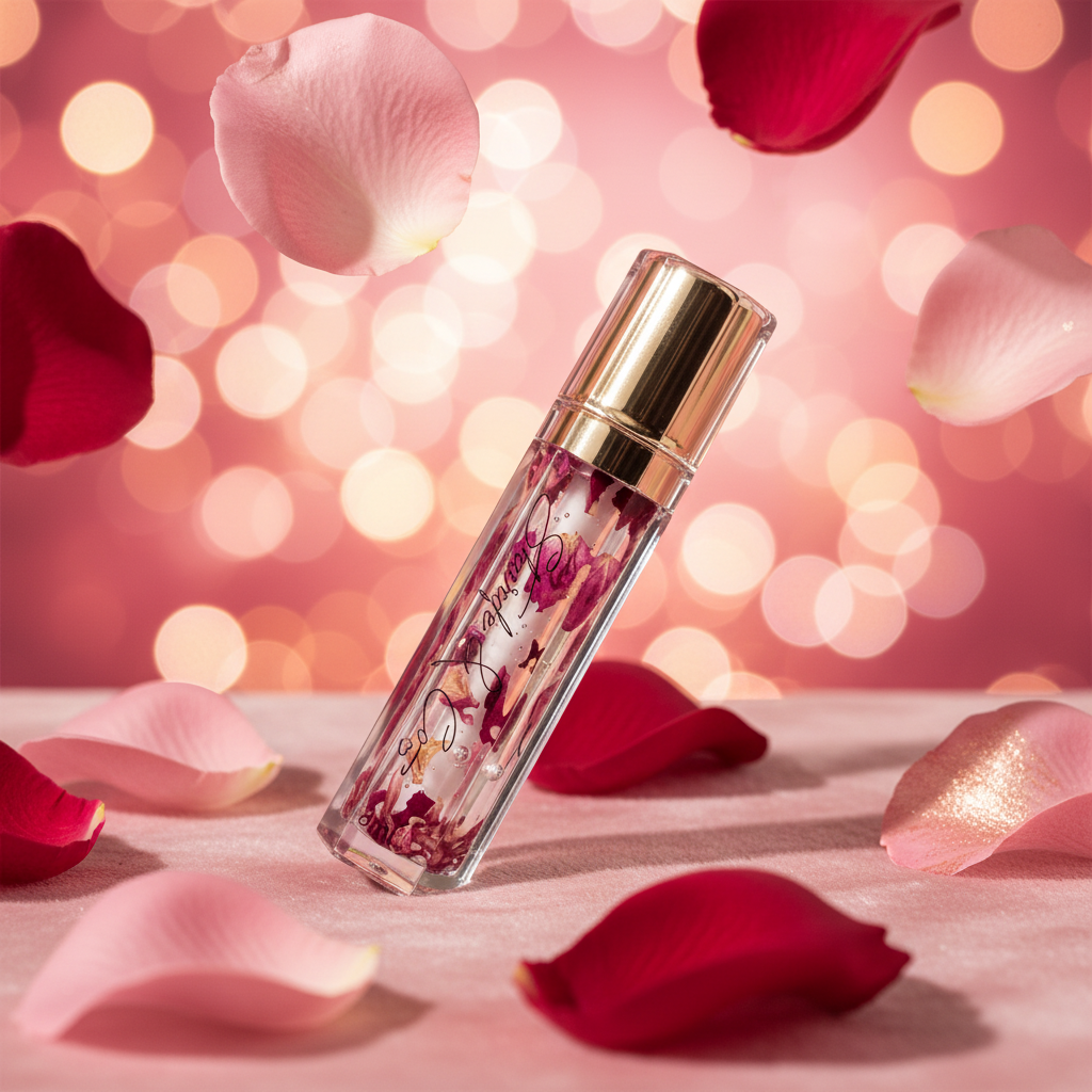 Quartz Lip Glaze 8 ml  Wand Tube.
