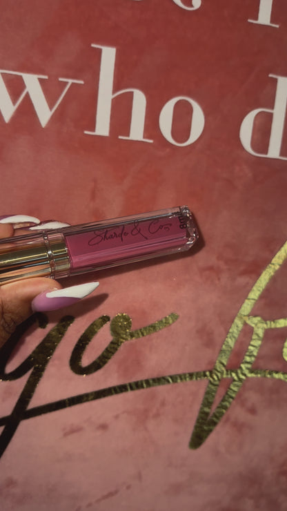Lilac Lip Glaze 8ml Wand Tube.